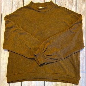 Lush Oversized Brown Sweater